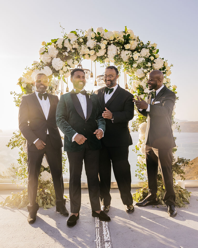 Makki and Yonathin's Santorini wedding — photograph 23 by Stanlo Photography